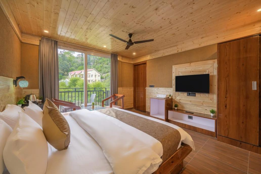 The Countryside Retreat I Vacations I Conference I Mice I Family Events I Open Air Terrace I Sky Bonfire I Kufri By Exotic Stays Шимла Экстерьер фото